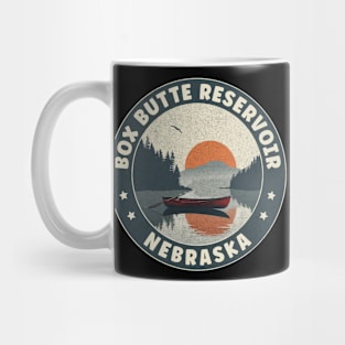 Box Butte Reservoir Nebraska Sunset Mug